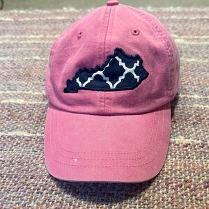 Pink Kids Cap with State Patch